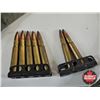 Image 3 : AMMO : 303 British : SP & Blanks (82 Rnds TOTAL) : c/w Military Bandolier & Plastic Ammo Box