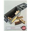 Image 1 : AMMO : 7.62x39 : FMJ & SP (107 Rnds TOTAL) : c/w Stripper Clips & Plastic Ammo Box