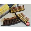Image 2 : AMMO : 7.62x39 : FMJ & SP (107 Rnds TOTAL) : c/w Stripper Clips & Plastic Ammo Box