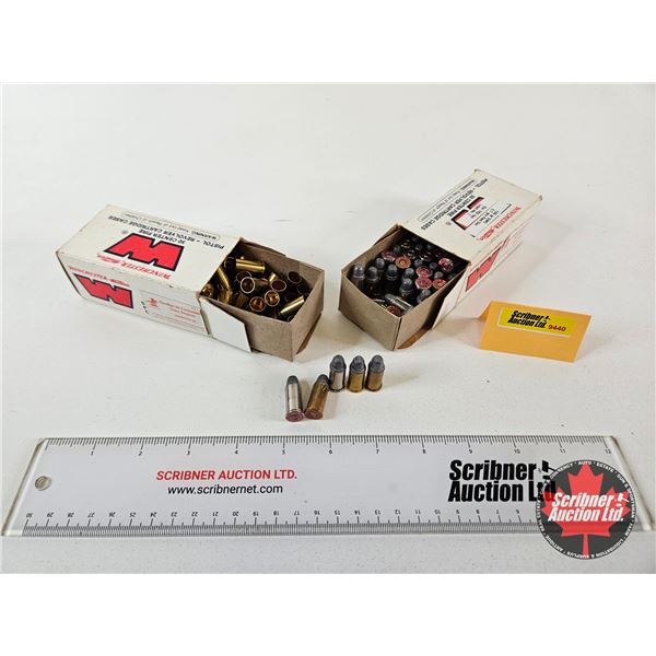 AMMO - Reloads : 38 S&W : SWC (42 Rnds TOTAL) : c/w (50) Brass