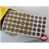 Image 3 : AMMO - Reloads : 380 Automatic : FMJ (84 Rnds TOTAL) : c/w (9) Brass