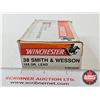 Image 5 : AMMO : Winchester Super-X : 38 S&W (145gr : Lead) (50 Rnds TOTAL)