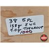 Image 3 : AMMO - Reloads : 38 Special : SWC (890 Rnds TOTAL) : c/w Wooden Box