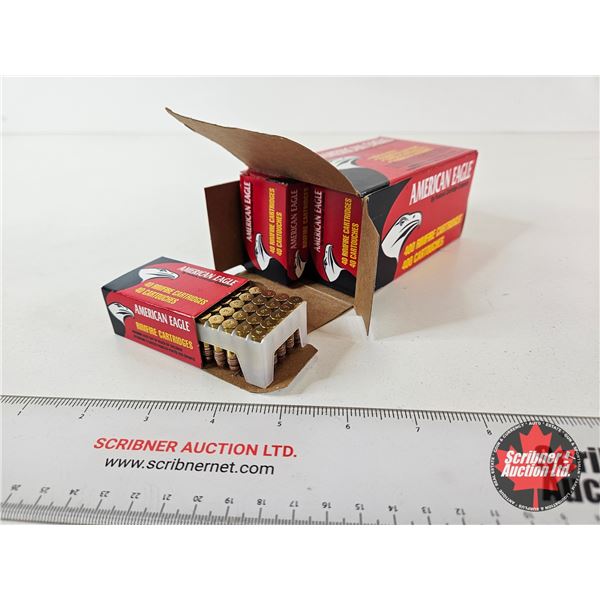 AMMO : Federal American Eagle : 22LR (38gr : Copper Plated HP) (400 Rnds TOTAL)
