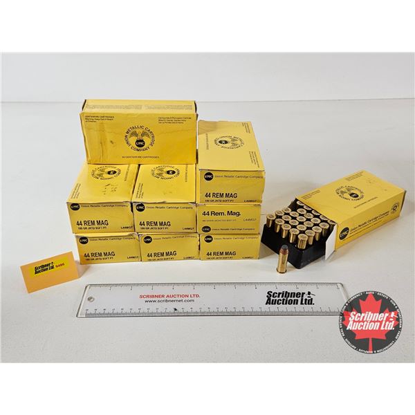 AMMO : UMC : 44 Rem Mag (180gr : JSP) (450 Rnds TOTAL)