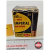 Image 3 : AMMO : Vintage CIL Imperial Magnum : 410ga 3″ (3/4oz : #4 Shot) (22 Rnds TOTAL)