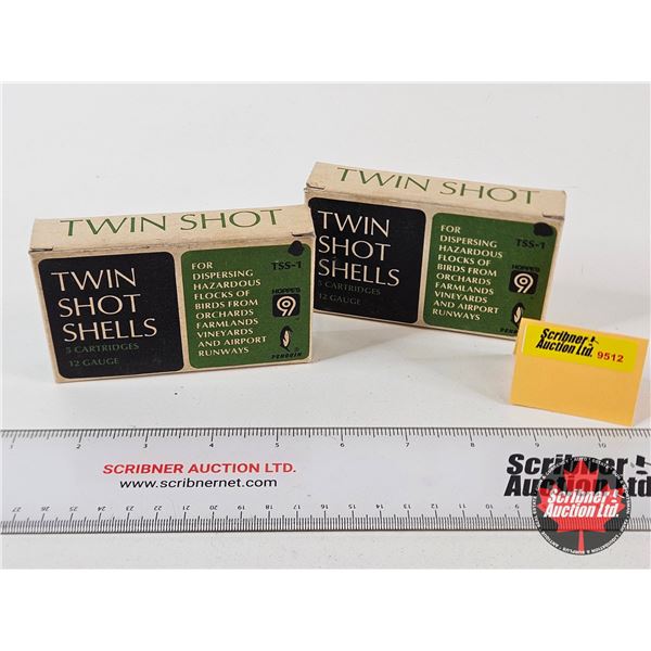 AMMO : Hoppe's / Penguin Twin Shot : 12ga 2-3/4″ Bird Dispersal Shells (10 Rnds TOTAL)