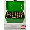 Image 1 : AMMO - Reloads : 350 Rem Mag (26 Rnds TOTAL) : c/w (13) Brass & Case-Gard Box