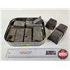 Image 1 : Lead Ingots & Assorted Lead Pieces : c/w Tin (Approx 38.6 lbs Including Tin)