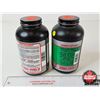 Image 6 : (2) Hodgdon Pyrodex P Containers : c/w 50cal 370gr Maxi-Ball Lead Bullets (45ct) & Plastic Box