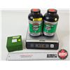 Image 8 : (2) Hodgdon Pyrodex P Containers : c/w 50cal 370gr Maxi-Ball Lead Bullets (45ct) & Plastic Box