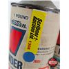 Image 11 : Winchester-Western Powder : (3) Opened Cans : c/w Assorted Primers (283 Count TOTAL)