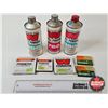 Image 1 : Winchester-Western Powder : (3) Opened Cans : c/w Assorted Primers (283 Count TOTAL)