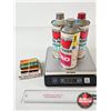 Image 9 : Winchester-Western Powder : (3) Opened Cans : c/w Assorted Primers (283 Count TOTAL)