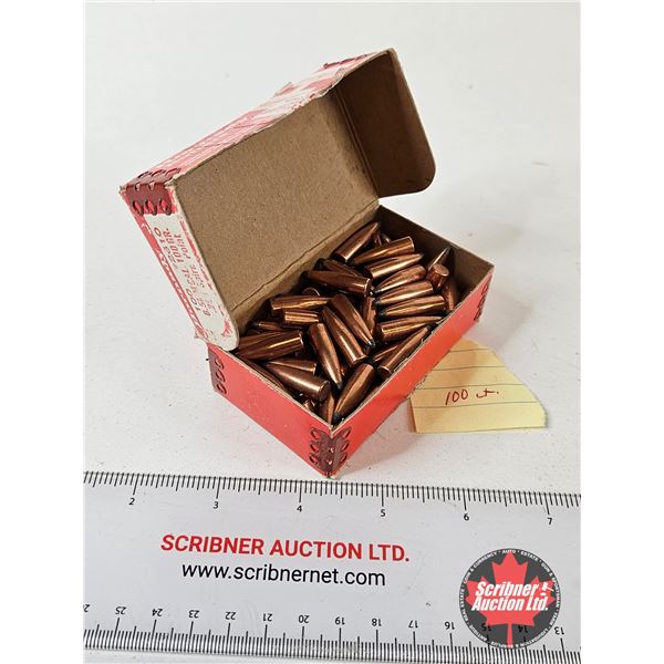 Hornady : 6.5mm .264 : 100gr Spire Point Bullets (100 Count TOTAL)