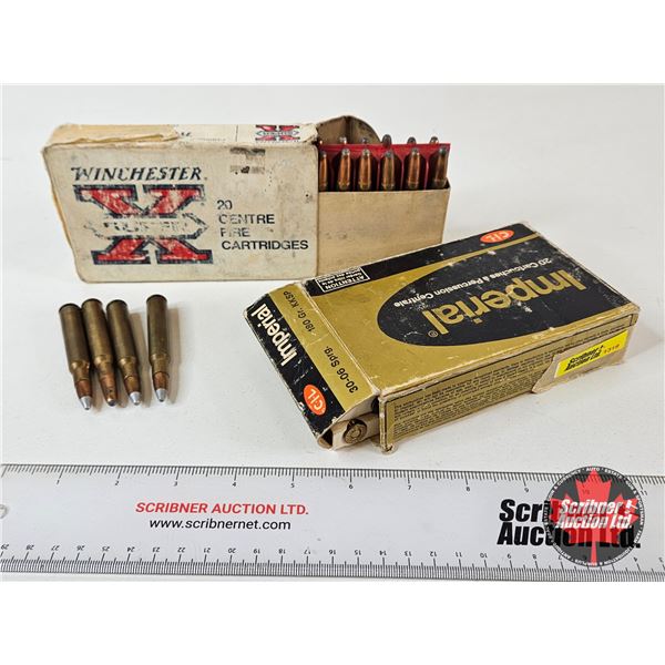 AMMO : Winchester Super-X & CIL Imperial : 30-06 Springfield (44 Rnds TOTAL)