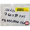 Image 4 : AMMO : Military : 7.62x39 FMJ : On Stripper Clips (100 Rnds TOTAL)