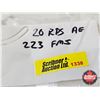 Image 5 : AMMO : Federal American Eagle Tactical : 223 Rem (55gr : FMJ) (20 Rnds TOTAL)