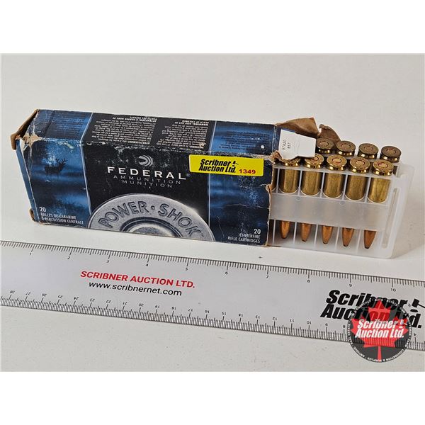 AMMO : Federal Power-Shok : 300 Savage (180gr : SP) (17 Rnds TOTAL)