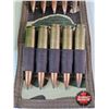 Image 2 : AMMO : 308 Win (10 Rnds TOTAL) : c/w Belt Loop Holder : MTM Case & (15) 280 Rem Brass