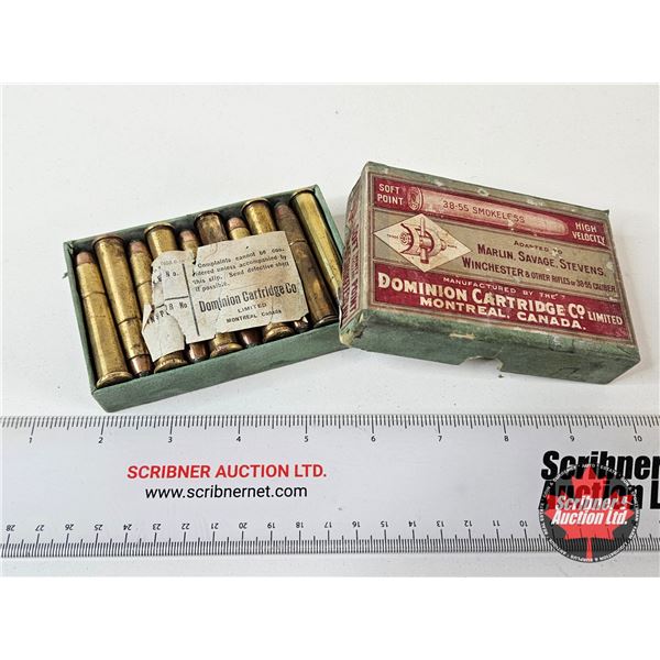 AMMO : Antique Dominion Cartridge Co. : 38-55 : Soft Point (20 Rnds TOTAL)