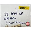Image 4 : AMMO : Antique W.R.A. Co. : 38 WCF (9 Rnds TOTAL)