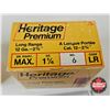 Image 3 : AMMO : Heritage Premium : 12ga 2-3/4″ (1-1/4oz : #6 Shot) (50 Rnds TOTAL)