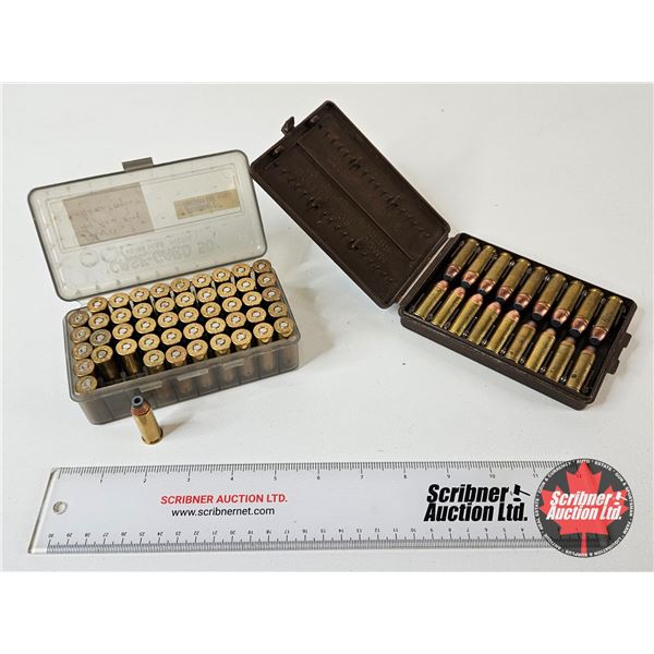 AMMO : Variety of 44 Rem Mag : JHP & SP (62 Rnds TOTAL)