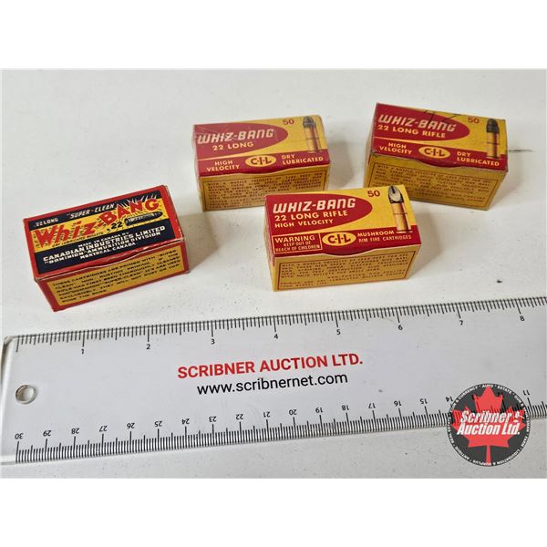 AMMO : Vintage CIL Whiz-Bang : 22 Long & 22LR (200 Rnds TOTAL)