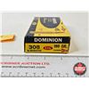 Image 5 : AMMO : Vintage CIL Dominion : 308 Win (180gr : Sabre Tip) (18 Rnds TOTAL)