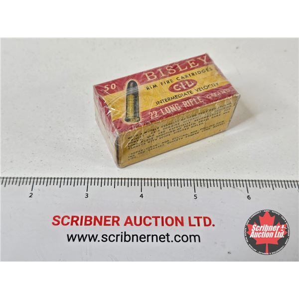 AMMO : Vintage CIL Bisley : 22LR (50 Rnds TOTAL)