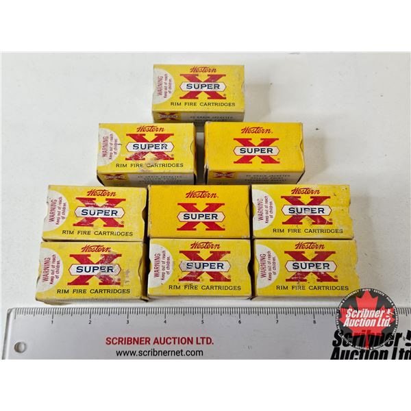 AMMO : Vintage Western Super-X : 22 Win Mag (40gr : JHP) (450 Rnds TOTAL)