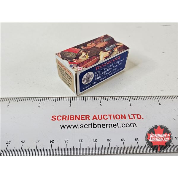 AMMO : Winchester : Boy Scouts of America 75th Anniversary : 22LR (40gr) (50 Rnds TOTAL)