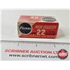 Image 3 : AMMO : Vintage Peters Golden Bullet : 22LR : High Velocity (50 Rnds TOTAL)