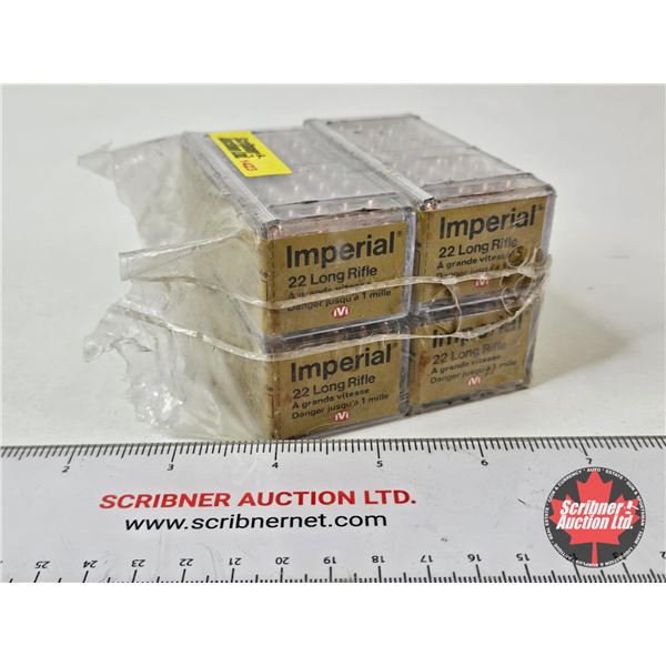 AMMO : IVI Imperial : 22LR : High Velocity (200 Rnds TOTAL)