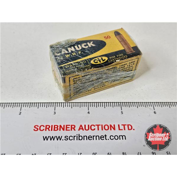 AMMO : Vintage CIL Canuck : 22 WRF (45gr) (50 Rnds TOTAL)