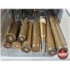 Image 3 : AMMO : Variety of Vintage Collectible Cartridges (145 Rnds TOTAL) : c/w Grey Organizer
