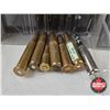 Image 6 : AMMO : Variety of Vintage Collectible Cartridges (145 Rnds TOTAL) : c/w Grey Organizer
