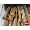 Image 2 : AMMO : Collectible Weatherby Magnum Cartridges & Cases (18 Pcs TOTAL) : c/w Grey Organizer