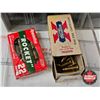 Image 8 : AMMO : Vintage Cartridge Collection (120+ Rnds TOTAL) : c/w Grey 8-Drawer Organizer