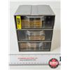 Image 1 : AMMO : Vintage CIL Cartridge Collection (275 Rnds TOTAL) : c/w Grey 3-Drawer Organizer