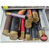 Image 8 : AMMO : Vintage Cartridge Collection (124 Rnds TOTAL) : c/w Grey 8-Drawer Organizer