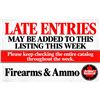 Image 1 : LATE ENTRIES MAY BE ADDED THIS WEEK !