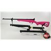 Image 11 : RIFLE: Savage Rascal : 22 S/L/LR : Single Shot : Bolt Action : Pink Synthetic Stock