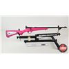 Image 1 : RIFLE: Savage Rascal : 22 S/L/LR : Single Shot : Bolt Action : Pink Synthetic Stock