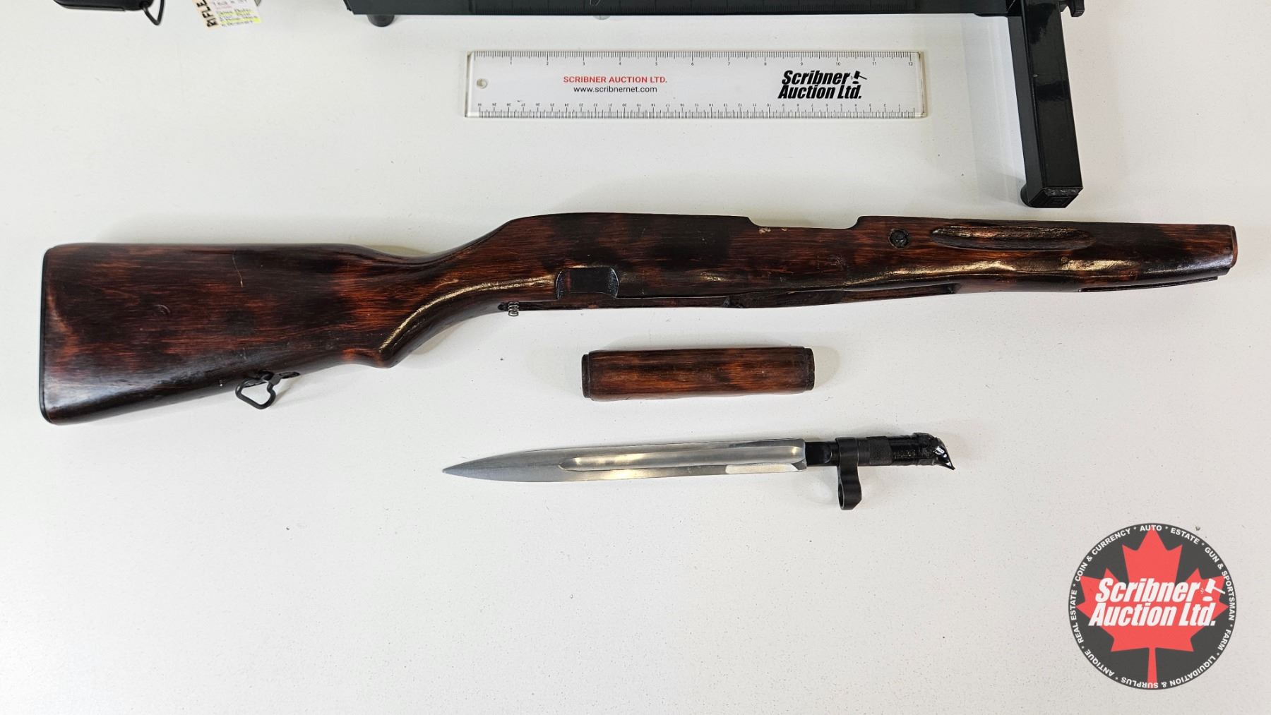 RIFLE: Russian SKS 1954R : 7.62x39 : Semi Auto : Sporterized : c/w ...