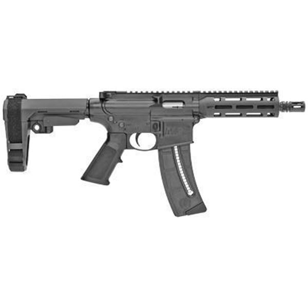 S&W M&P15-22 PSTL 22LR 8" 25R BRC BK