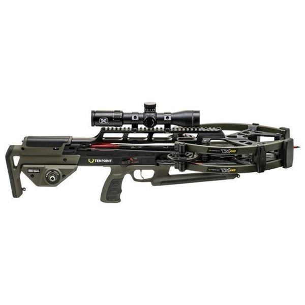 TENPOINT TX440 ACUSLIDE MAXX EVO-X MOSS GREEN