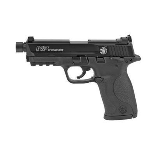 S&W M&P 22LR 3.6" BLK 10RD W/ADPTR