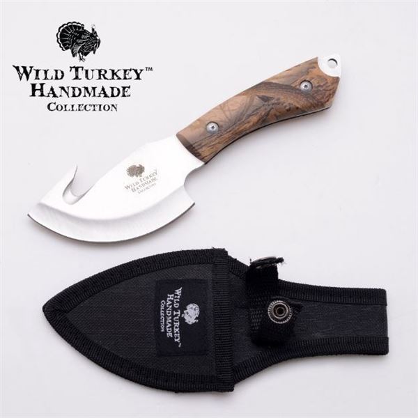 Wild Turkey Hand Made Tactical HD Fix Blade